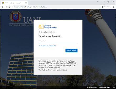 Office para universitarios – Dirección General de Tecnologías y Desarrollo  Digital UANL